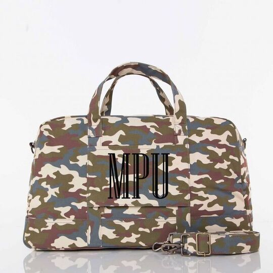 Personalized Classic Camo Expedition Weekender